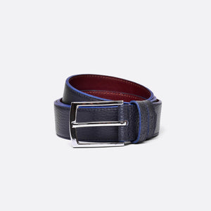 Gareth - Navy - Belt - Men - Austrich