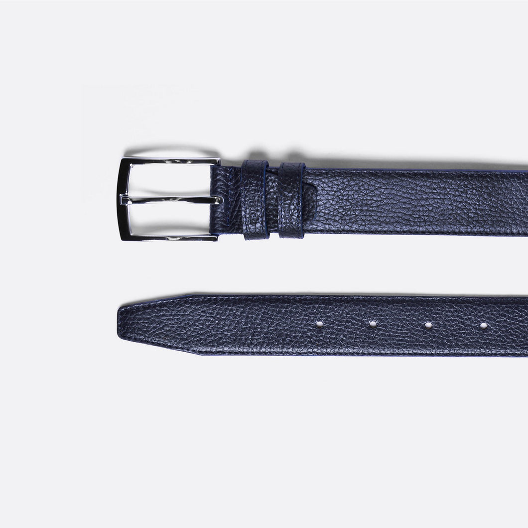 Gareth - Navy - Belt - Men - Austrich